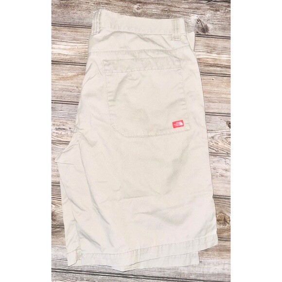 The North Face Men's Shorts 40 Long Khaki  100% Cotton - Picture 1 of 2